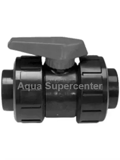 Astral Products 2″ SKT True Union Ball Valve – Gray
