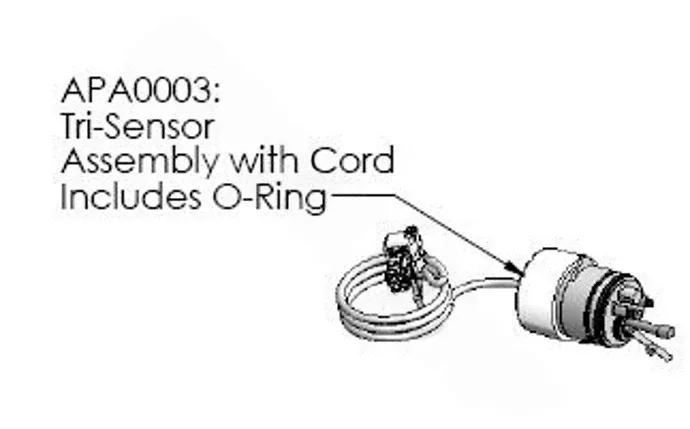 AutoPilot APA0003 Tri-Sensor Assembly with Cord