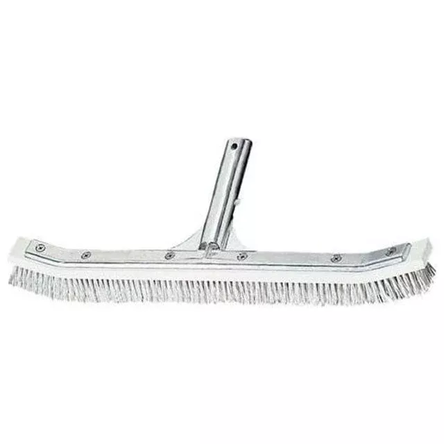 A&B 18″ Curved Combination Wall Brush with Mixed SS and Synthetic Bristles