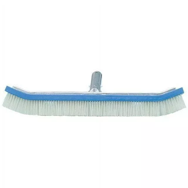 A&B 18″ Deluxe Curved Wall Brush with Blue Nylon Bristles