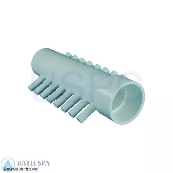 Balboa Air Manifold 72085 -(8) 3/8″ x 1-1/2″S x 1-1/2″ Spg
