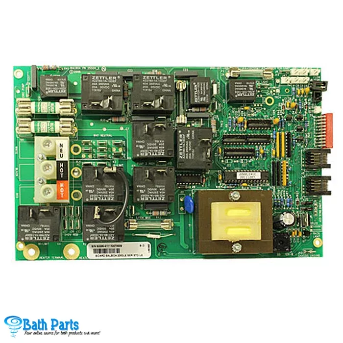 Balboa Circuit Board, 2000LE, Serial Standard, 8 Pin Phone Cable (52295)