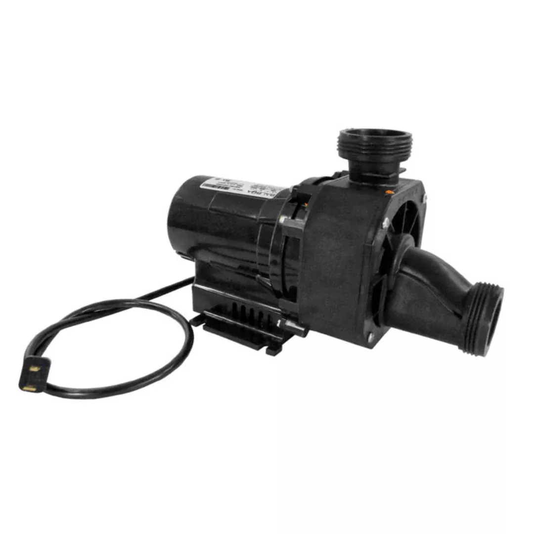 Balboa Gemini Plus Bath Pump, 1.5 HP, 115V, 12.5A, 1.5″ Ports, Single Speed, Air Switch, 0060F88C