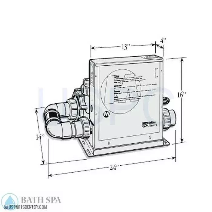 Balboa M7B Power System w/addition of 240V blower
