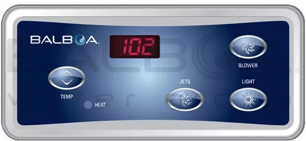 Balboa Overlay For Duplex Digital Panel | 10352