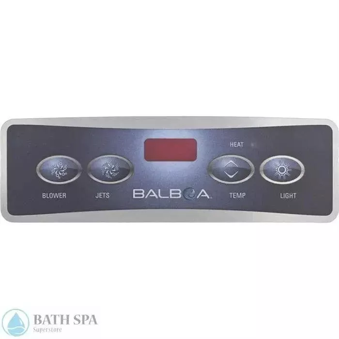 Balboa Overlay VL403, Blower/Jets/Temp/Light, LED (10671)