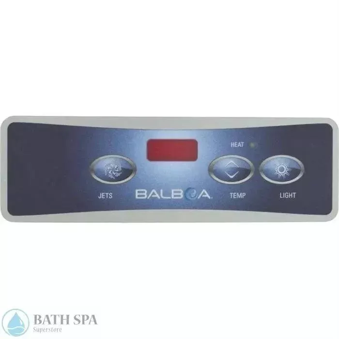Balboa Overlay VL403, Jet/Temp/Light, LED (10753)