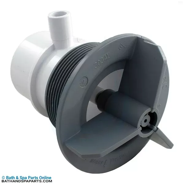 Balboa Suction Assy Wall Fitting [3-5/8" HS, 2-1/2" Spg] [Gray] (30425-CG)