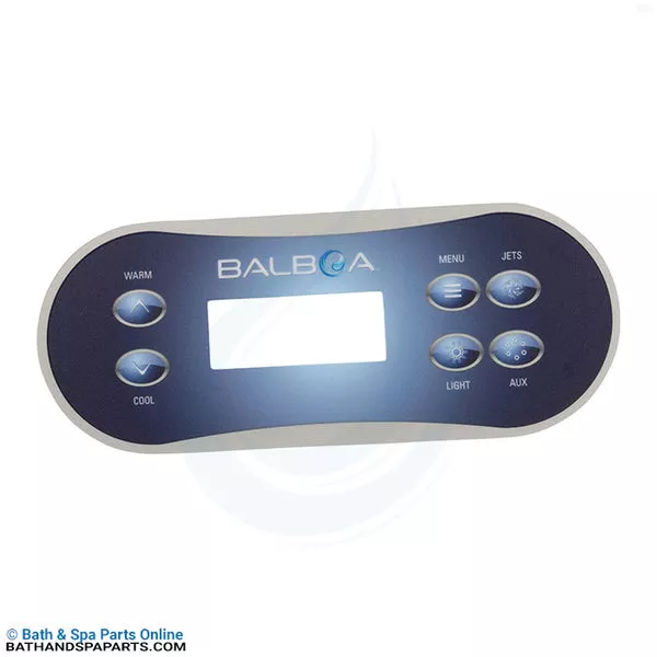 Balboa TP500S Jets/Aux/Light Overlay (17204)