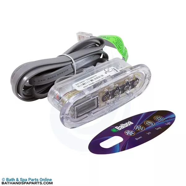Balboa VL200 Topside [Blower/Jets/Temp/Light LCD] (52144KIT)