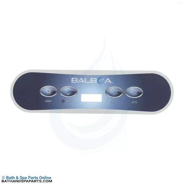 Balboa VL400 Light/Temp/Jets/Jets Overlay (12237)