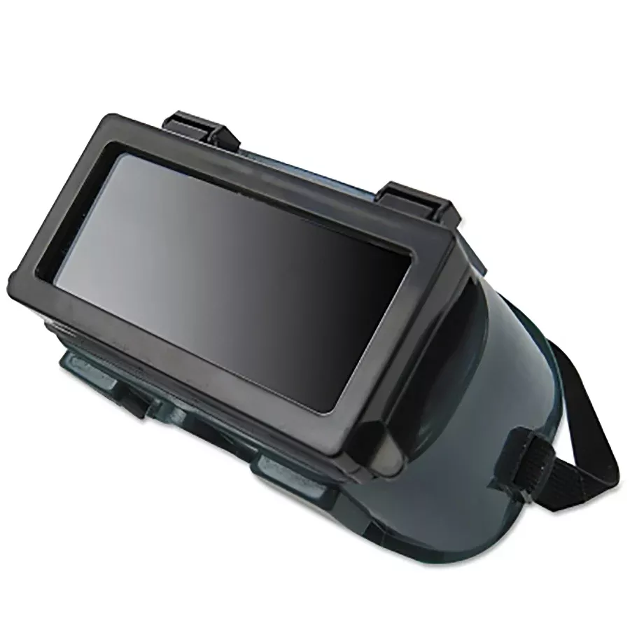 Best Welds Ridged Goggle, Hard Plastic, Green