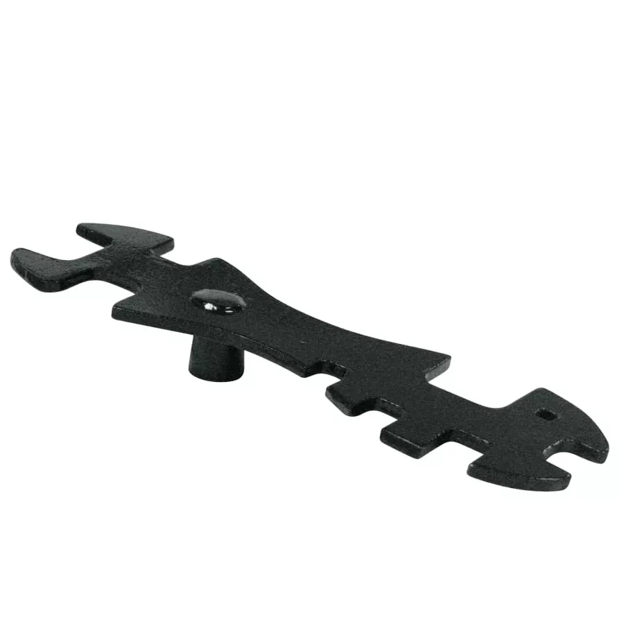 Best Welds Tank Wrench, Steel, 8-1/2 in Opening, For Regulators/Torches/Acetylene Cylinders, Steel