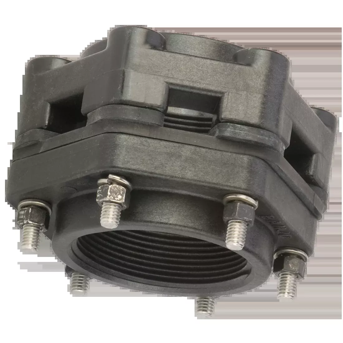 BF200BD (Banjo) Flange-Tank Btm Drn 2X2 Thrd Epdm Ply