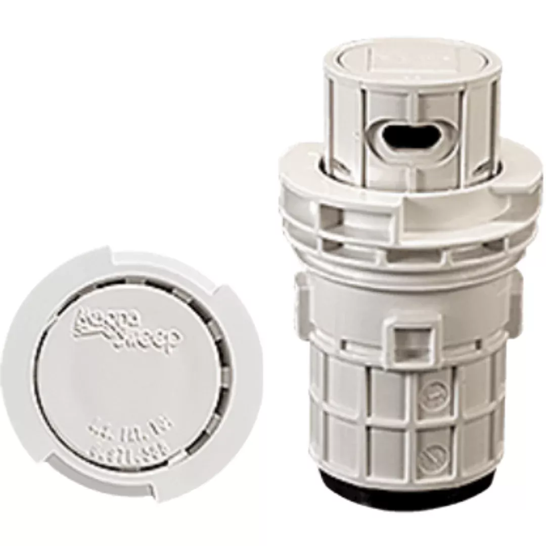 Blue Square 11650-WT White Jet Head – Replacement for A&A Gamma 3 & 4 In-Floor Heads