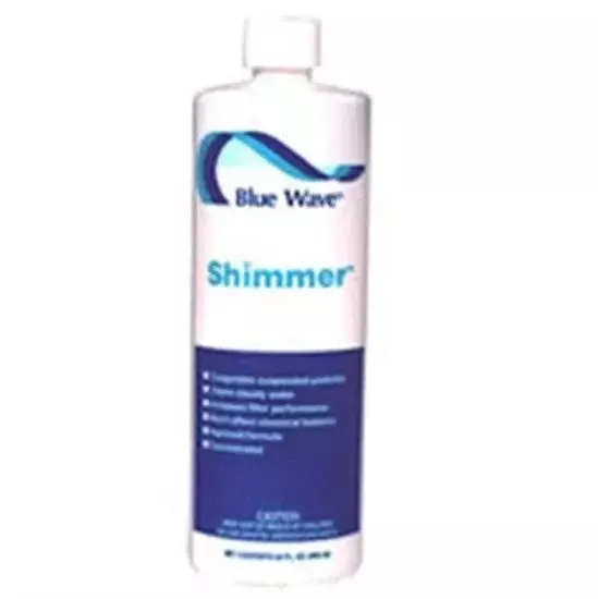 Blue Wave Shimmer Pool Clarifier – 1 qt.