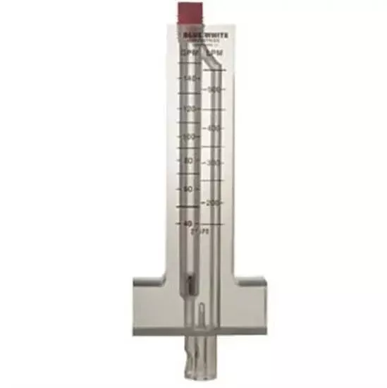 Blue White F300 Series Flow Meter Horizontal Standard Flow – 60 To 240 GPM 2.5″ Pipe