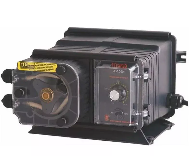 Blue White FlexFlo A100N Metering Feeder Pump 115V – 3-8″ OD 3.1 GPD Compression Nuts