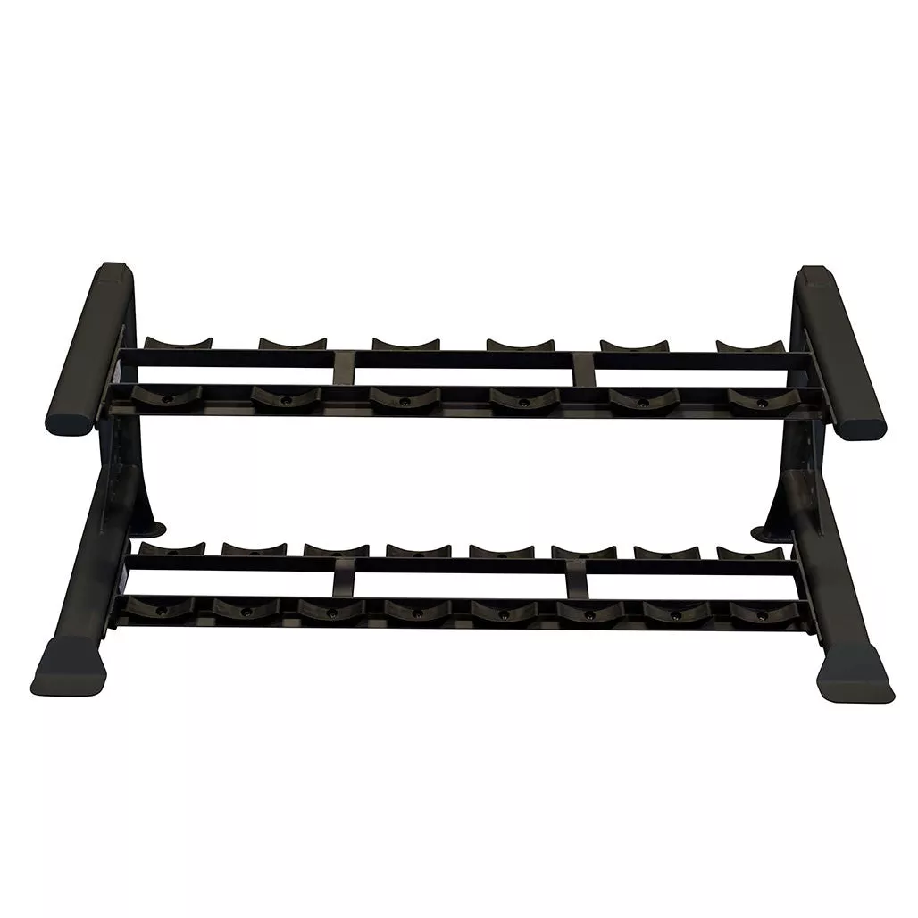 Body-Solid SDKR-SD Modular Storage Rack with Dumbbell Saddle Tiers
