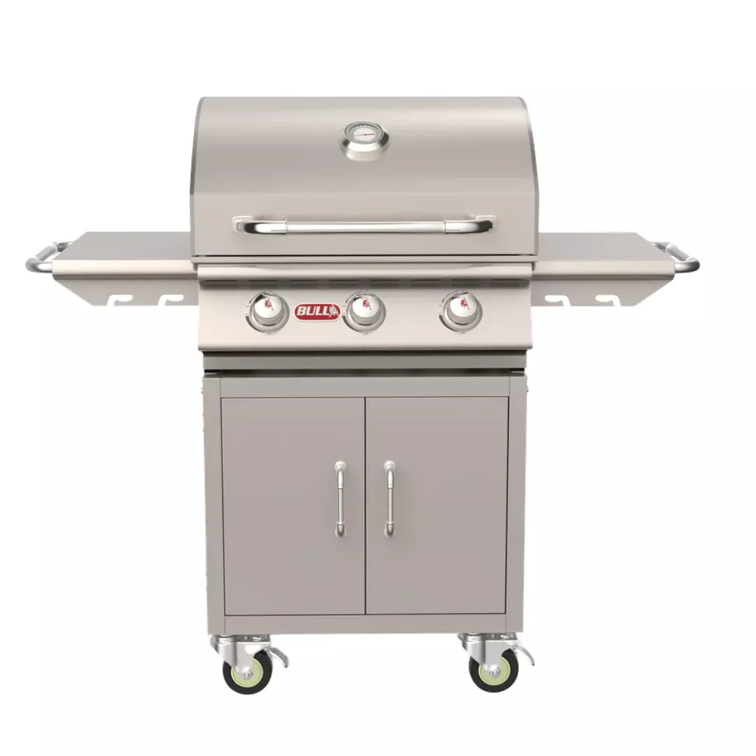 Bull Steer 24″ 3-Burner Gas BBQ Grill, 69101 69102