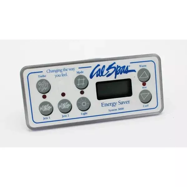 Cal Spa 3000 Series VL701S 7 Button Topside Control ELE09200620