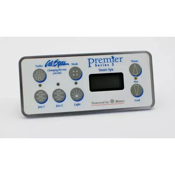 Cal Spa ELE09200630 Premier Series 7 Button Topside Control