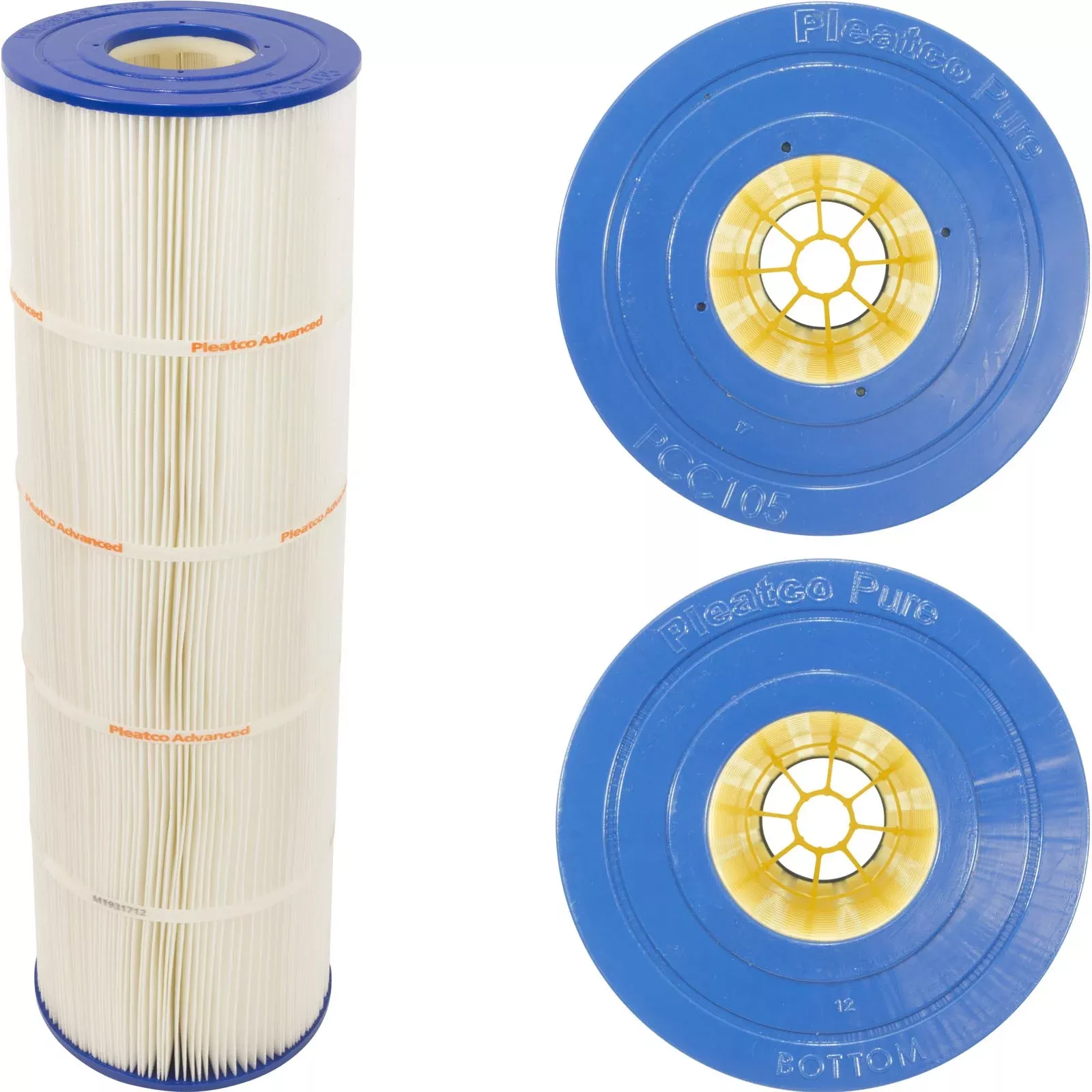 Cartridge, 105sqft, 3″ot, 3″ob, 7″, 26″L, 4oz : PCC105