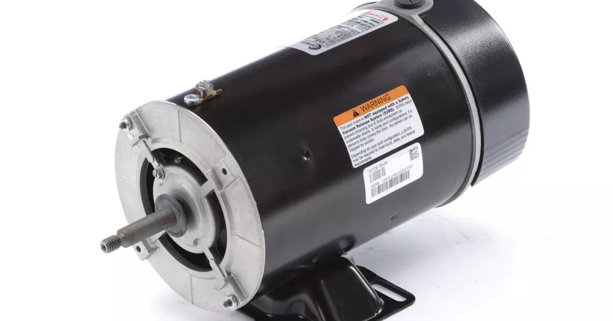 Century Pool Pump Motor 3/4HP 2-Speed 115V 48Y Frame | BN36