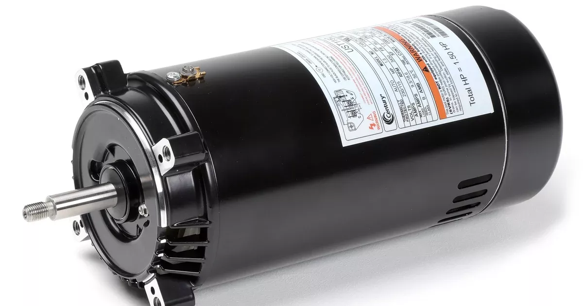 Century Pool Pump Motor, Threaded Shaft, 1.5HP 56J | UST1152