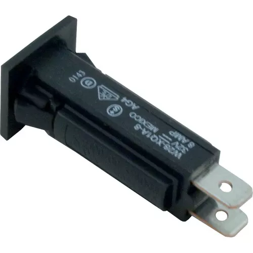 Circuit Breaker, P and B, 8A, 115v, Red Face : W28XQ1A-8