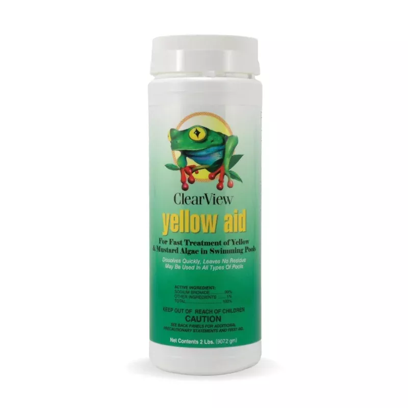 Clearview Yellow Aid Algae Treatment 2 lbs.
