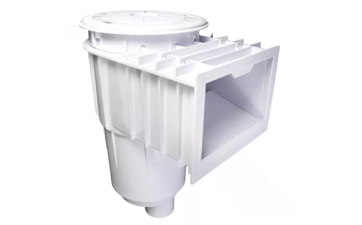 CMP 25140-011-100N 2″ Socket x 2.5″ Spigot Gray Inground Skimmer without Float Valve