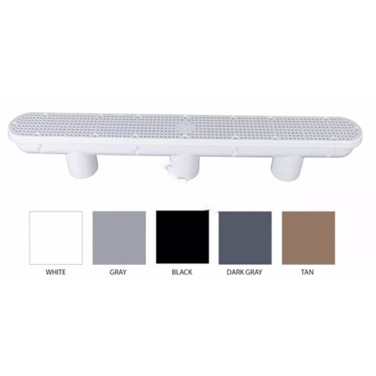 CMP 25506-321-000 32″ VGB Channel Drain & Sump, Gray