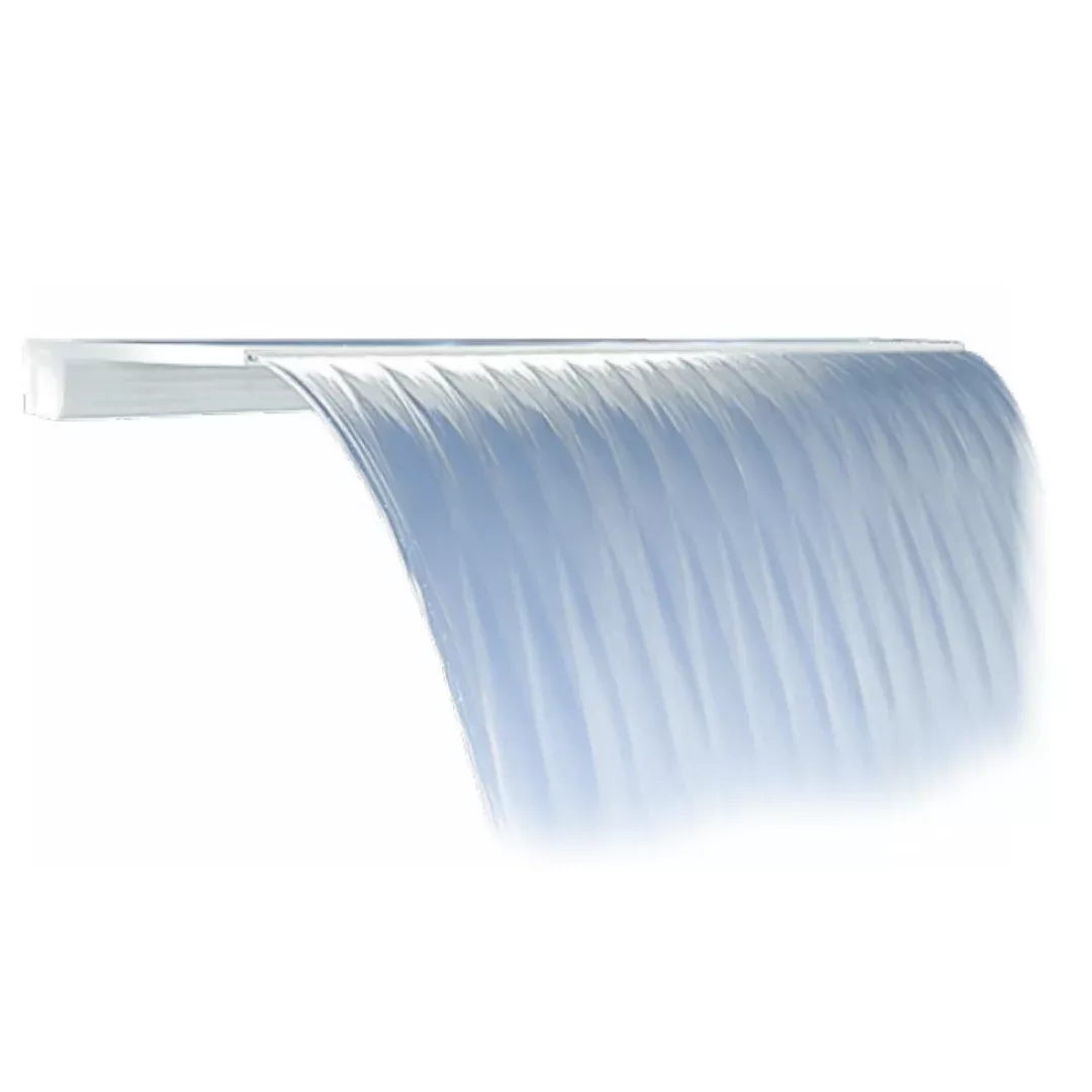 CMP Natural Wonders Classic 12″ Waterfall – 1″ Lip, Bottom Port, White (25576-120-000)