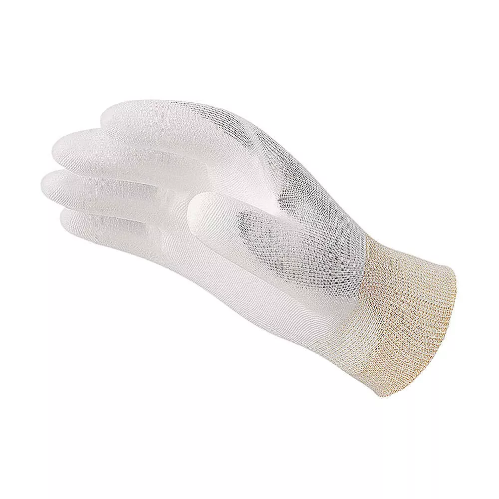 Coated Gloves, L, White, PR
