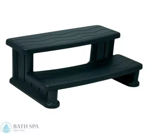 Cover Valet Spa Step Black Hot Tub Access Platform Non Slip Weatherproof Safe Entry