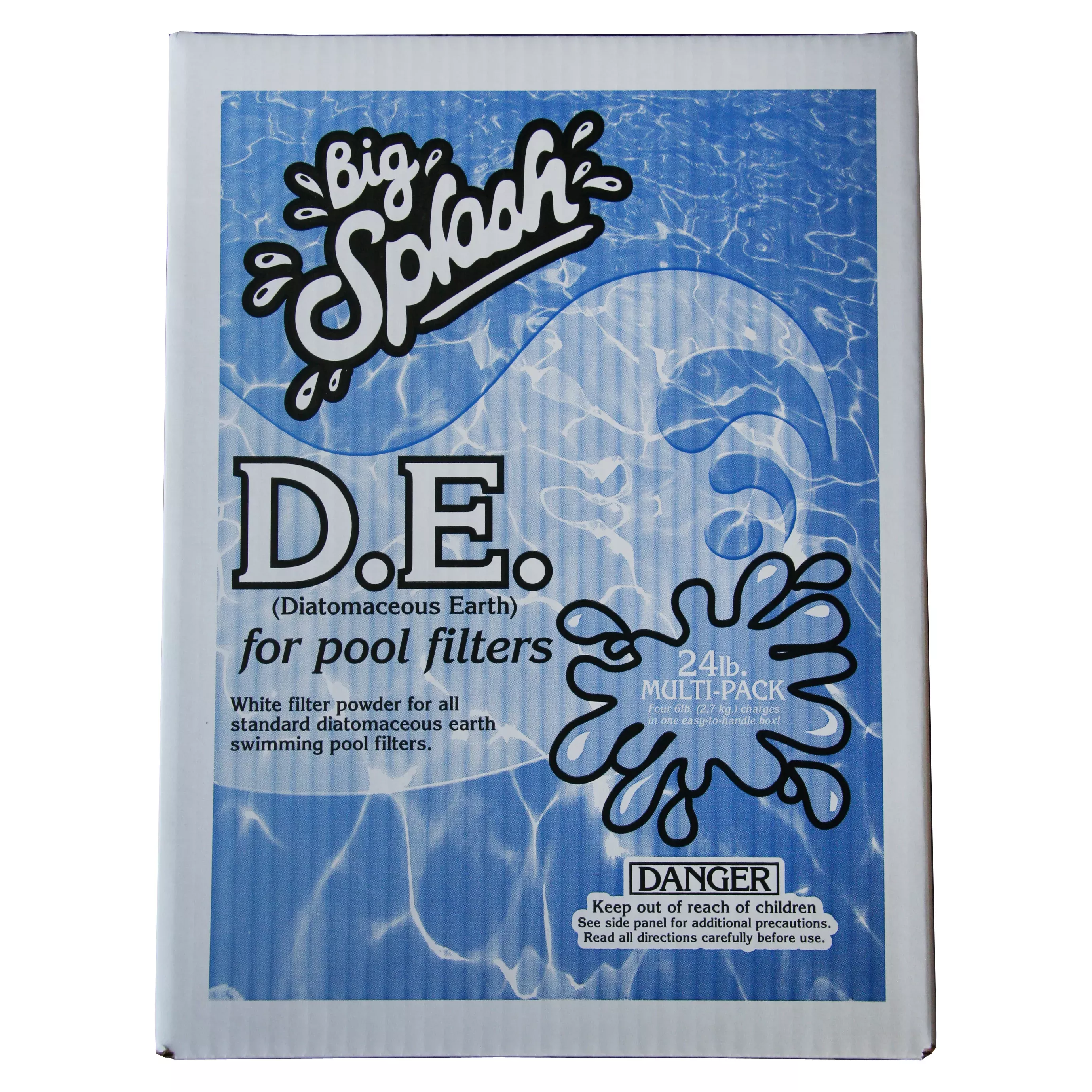 DE POWDER SPLASH BOX 6# 4/CS