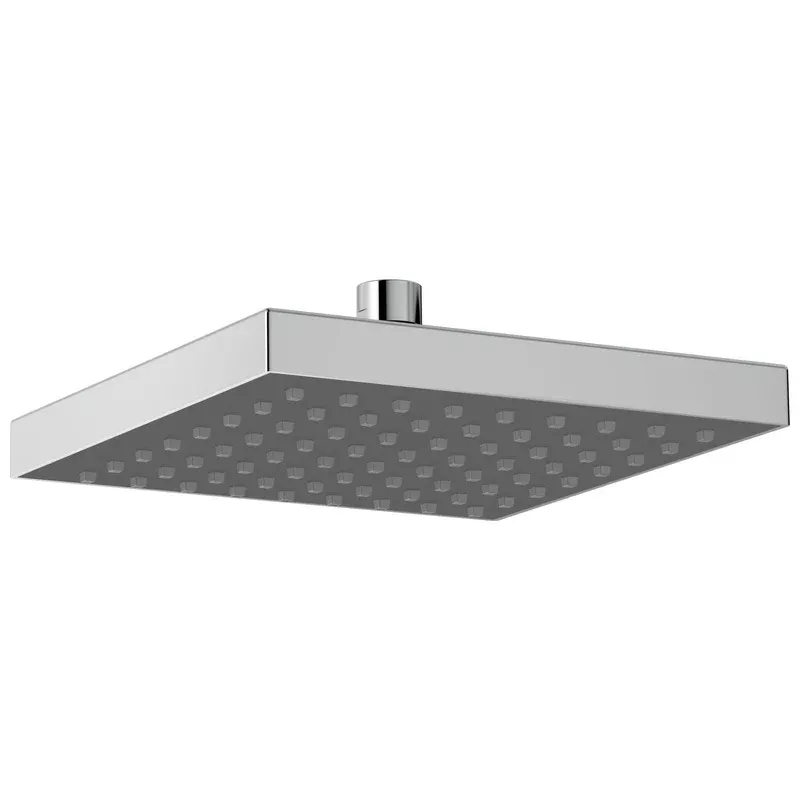 Delta Universal Showering Components Collection Chrome Finish Raincan Single-Setting Watersense 8″ Square Shower Head 722484