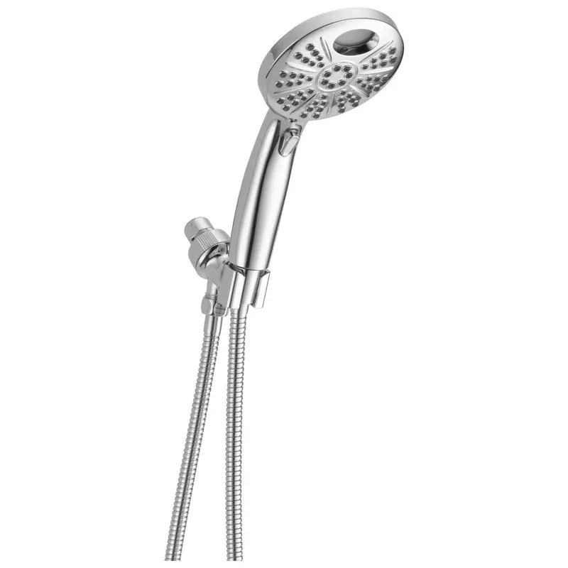 Delta Universal Showering Components Collection Chrome Finish Temp2O 6-Setting Shower Head 732769