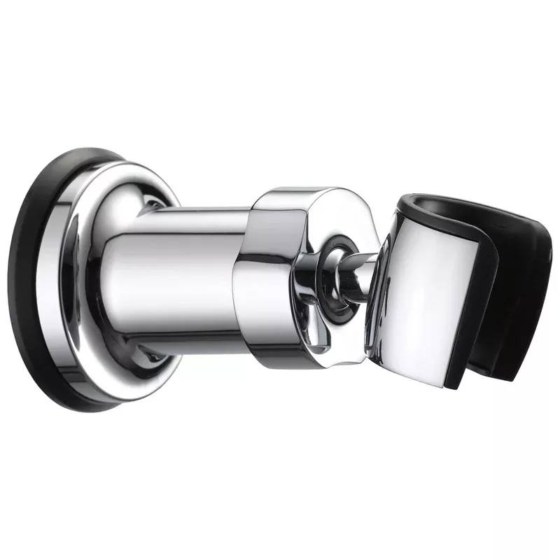 Delta Universal Showering Components Collection Polished Nickel Finish Adjustable Square Wall Mount for Hand Shower DU4010PNPK