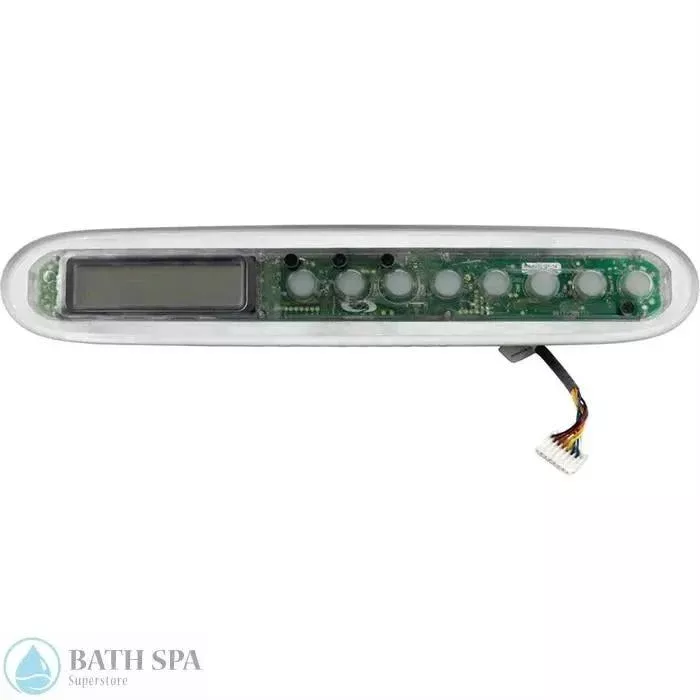 Dimension One Seven Button Topside MSPA 1 Gecko 1560 310 0201 000008 Spa Control Panel