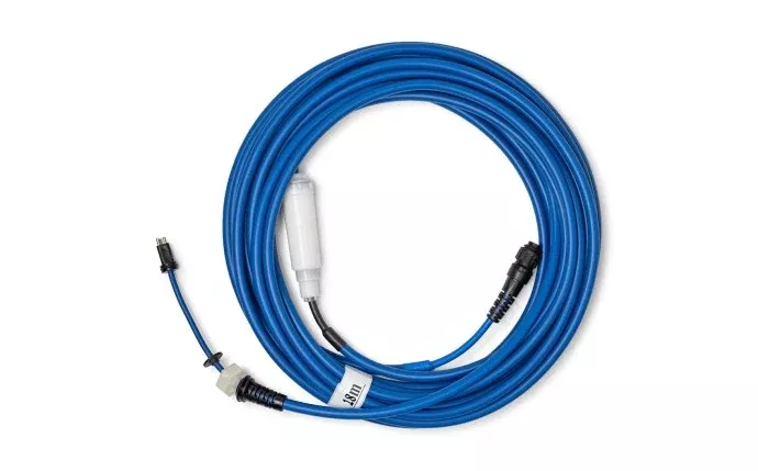 Dolphin Cleaners 60′ 3 Wire Replacement Blue Cable and Swivel Assembly 18M M4/ M5/ M4000 9995873-DIY