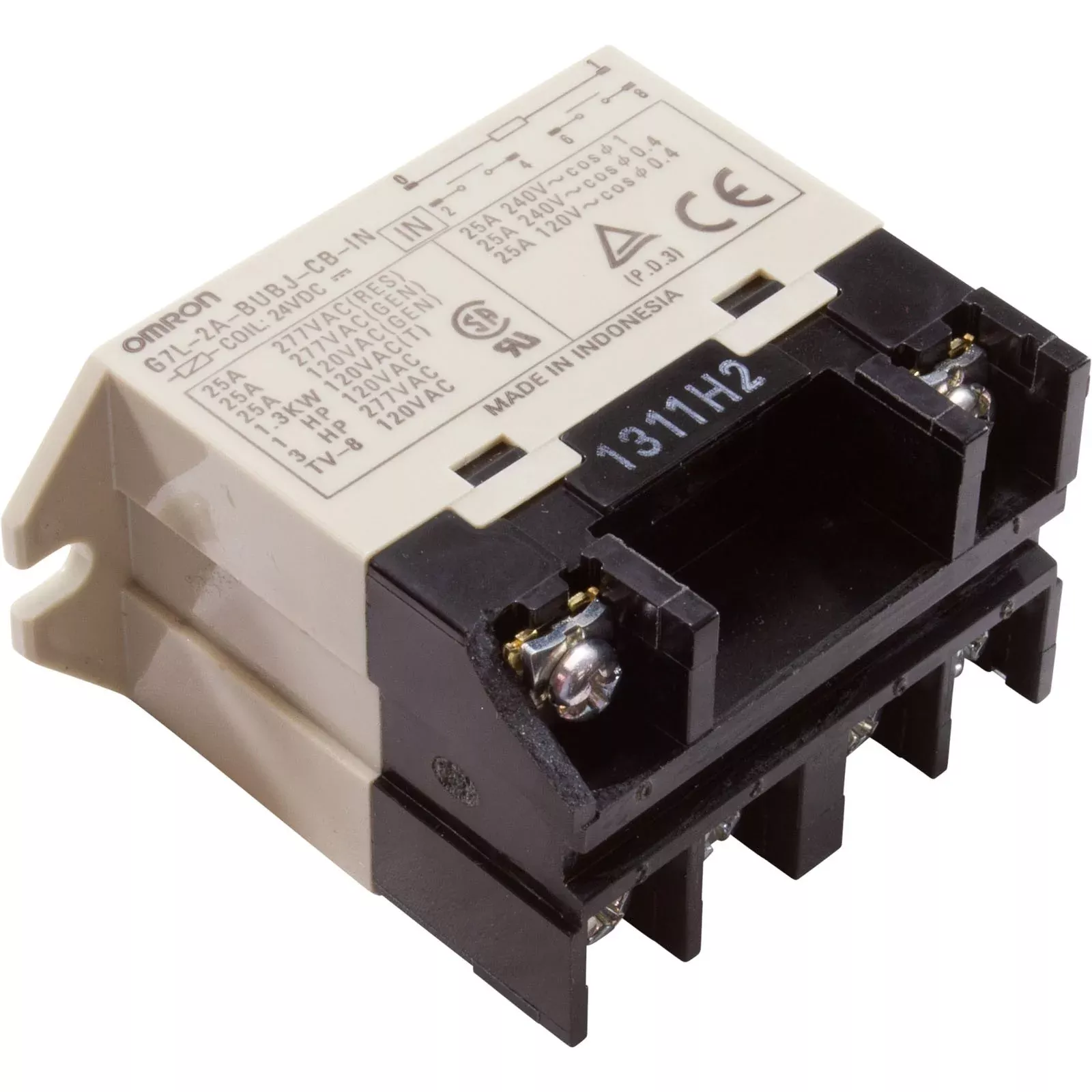 Dpst Relay With 24V D.C. Coil- 143PS307