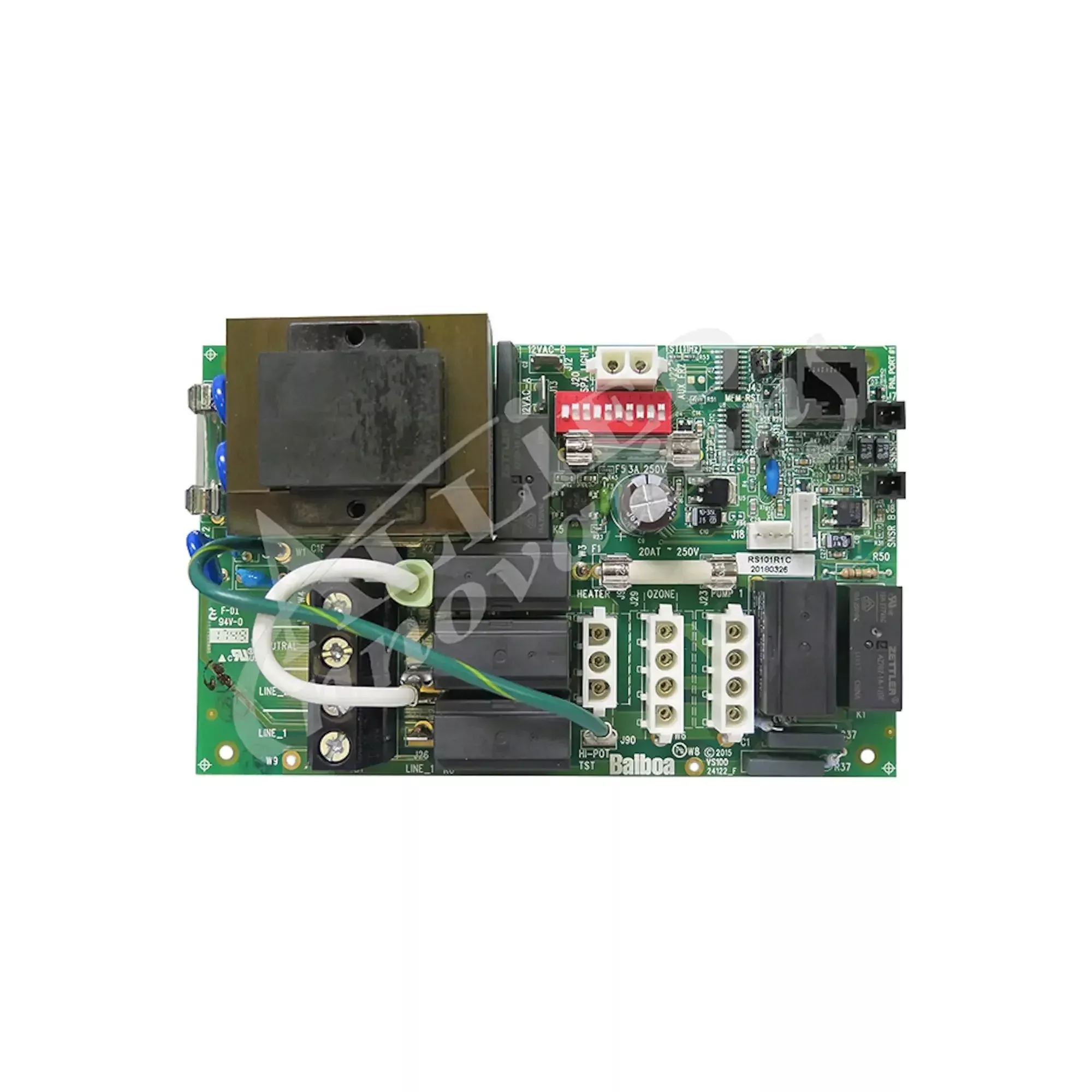 DreamMaker Spa Heater Circuit Board RS101 M7 Replacement (456404) [56403-05] Balboa
