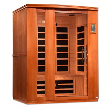 Dynamic Lugano 3 Person Low EMF Far Infrared Sauna DYN-6336-02