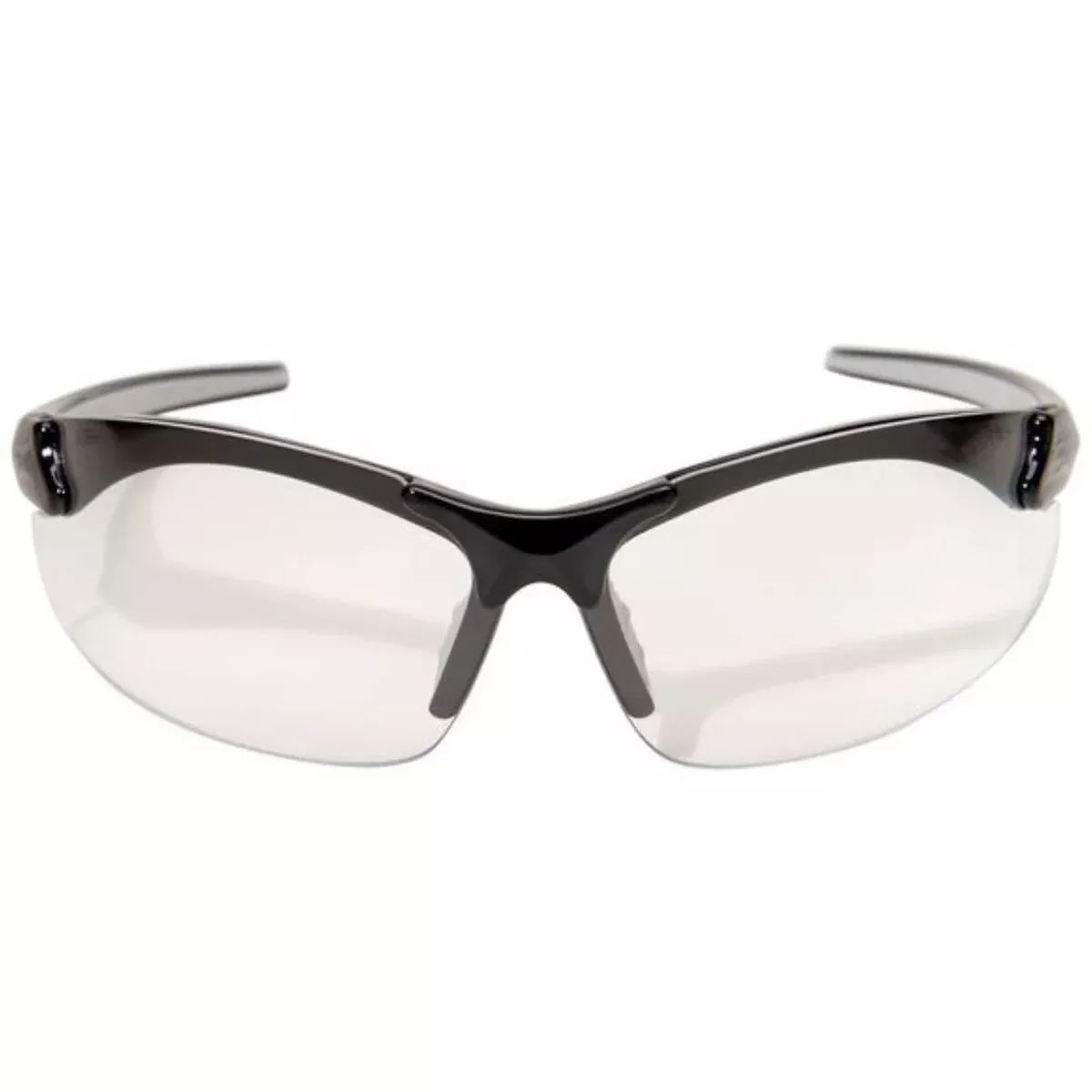 EDGE DZ111-2.0-G2 Zorge G2 Safety Glasses, Black Frame, Clear 2.0 Progressive Magnification Lens