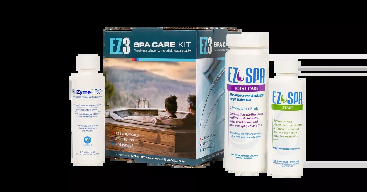 EZ Spa EZ3 Spa Care Kit Total Care Start Enzyme | EZE3KIT