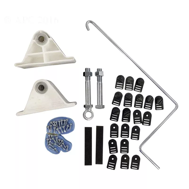 FeherGuard Solar Cover Roller Reel System, Low Profile Base Kit | FG-3