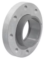 Flange, 8" Slip Gray PVC Schedule 80 Van Stone Loose Ring