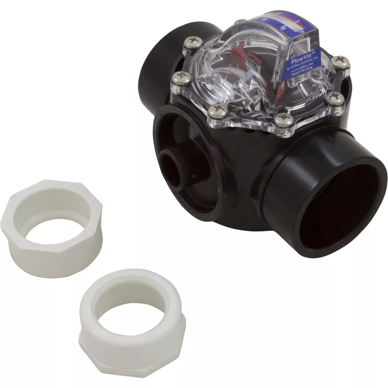 Flow Meter/Check Valve, FlowVis, 1-1/2s- FV-C-15